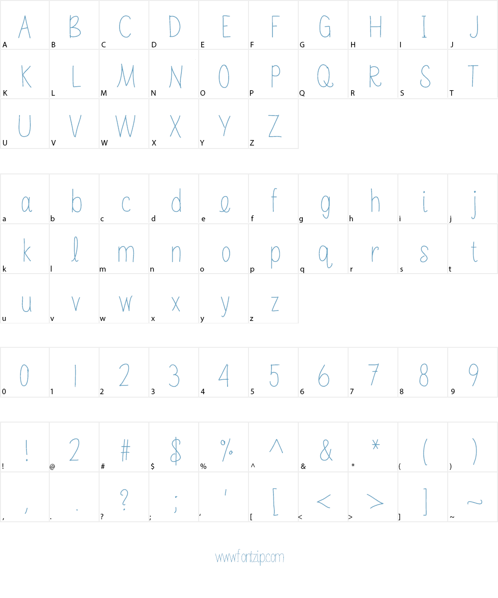 MRF Sabrina Hand Font Font Character